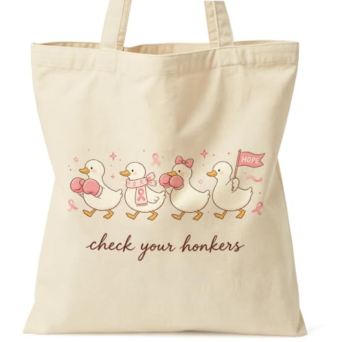 Motivation Canvas Tote Bag for Women Shopping Work Travel with Inner Pocket - color: Beige 11