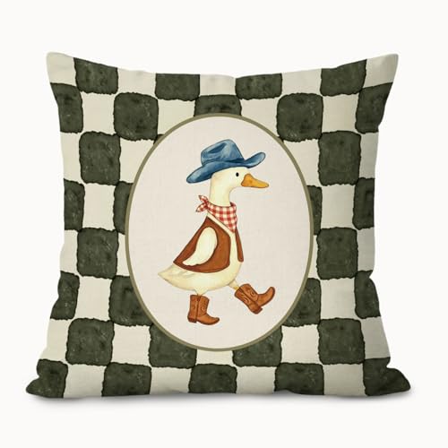 Kids Room Decor 18x18 Pillow Cover,Funny Goose Room Decor - color: Duck