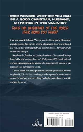 Yes, You Can Devotions for Men: Overcoming Life's Challenges in the Power of Philippians 4:13