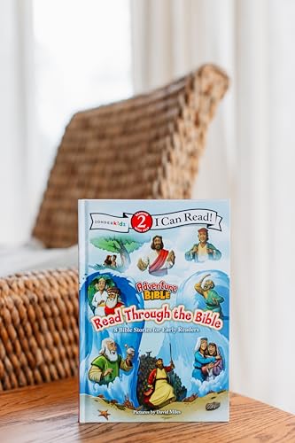Adventure Bible Read Through the Bible: 8 Bible Stories for Early Readers (Level 2 I Can Read)