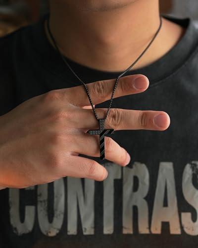 Tarsus Faith Cross Necklace for Boys Son Brother Christian Jewelry Gifts - style: Son