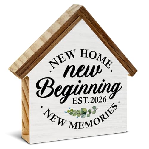 2026 Housewarming Gifts, New Home Gift Ideas, New Beginnings Home Decor - color: New Beginning 2026