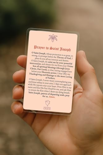 Saint Joseph Protection Prayer Cards, 5-Pack