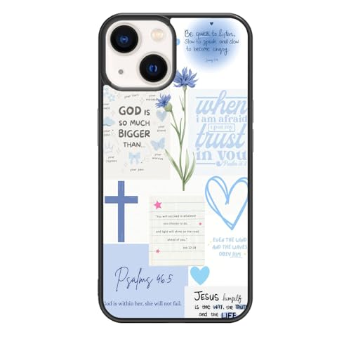 Bible Verse Phone Case Shockproof Protective Christian Jesus Phone Cases for iPhone 15 - color: Jesus, size: iPhone 15