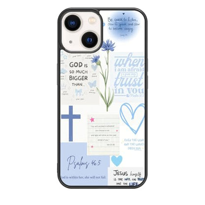 Bible Verse Phone Case Shockproof Protective Christian Jesus Phone Cases for iPhone 15 - color: Jesus, size: iPhone 15