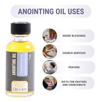 Anointing Oil Frankincense 1oz Bottle Anointing Oil for Prayers and Worship Anoint Prayer Cloth with This Anointing Oil