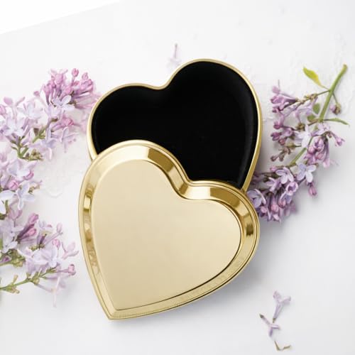 Cherished Moments Personalized Confirmation Jewelry Box, Heart Keepsake - color: Gold-Confirmation