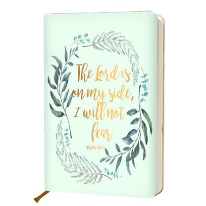 Bible Verse Lined Journal Notebook for Women Men, Bible Journal - color: Multi 0345