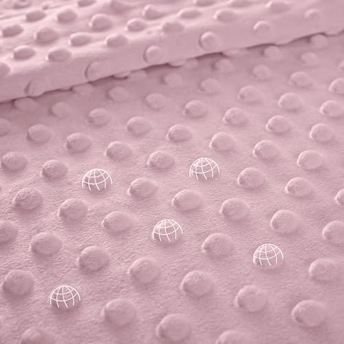 Fleece Baby Blankets for Girls & Boys, Infant Toddler Blanket - color: Pink Balloon Rabbit