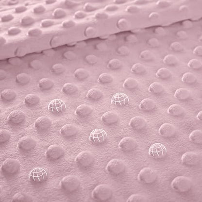 Fleece Baby Blankets for Girls & Boys, Infant Toddler Blanket - color: Pink Balloon Rabbit