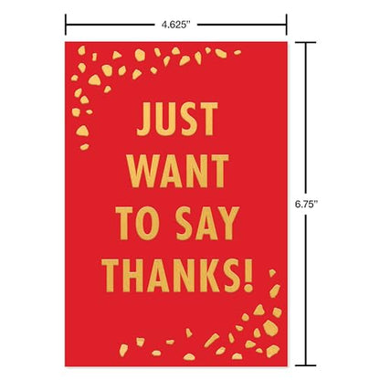 American Greetings 17-Count Thank You Card Pack, Colorful Mixed Designs