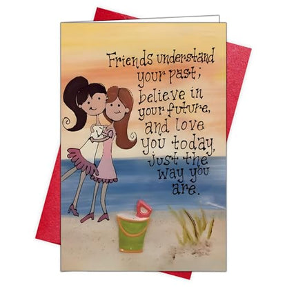 Encouragement Get Well Card for Women, Thinking of You Cards for Friends - color: DXI#053
