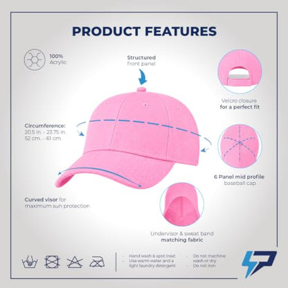 Custom Baseball Cap Team Jesus Life Time Member Christian God - color: Soft Pink Design Only
