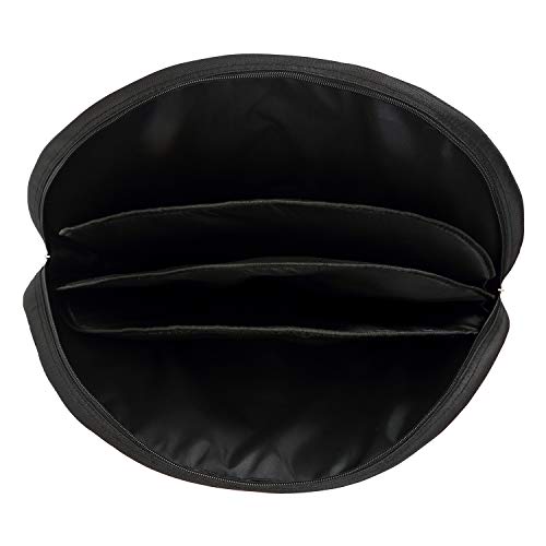 Tosnail 22" Cymbal Gig Bag with Carry Handle and Shoulder Straps - Great for Dust-proof Storage