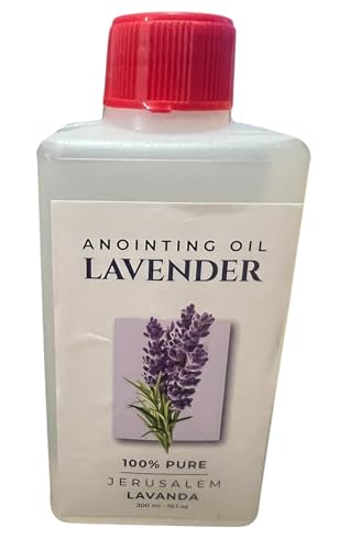 Set of 6 Anointing Oils from Jerusalem Nard, Myrrh, Amber, Rose of Sharon, Jasmine and Lavander 280ml Each