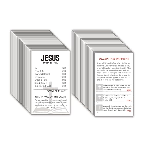 200 Pcs Prayer Cards Gospel Tracts Inspire Pocket Holy Bible Verse Cards Salvation Card Church Supplies