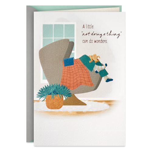 Hallmark Get Well Card (Hope You're Feeling Better Soon) - style: Not Doing A Thing