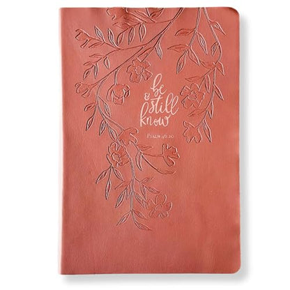 Elly & Grace Prayer Journal for Women, Womens Prayer Journal and Bible Journal, Great Bible Study Journal, Gratitude Journal, or Daily Prayer Journal - 8.5" x 5.5" - 150 Page Lined Journal (Be Still) - color: Be Still