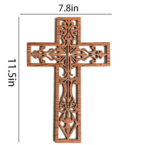 satoaols Classic Wooden Cross