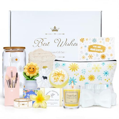 14PCS Gifts for Teen Girls - Gift Basket for Teen Girl, Gifts Trendy Stuff - color: Beige