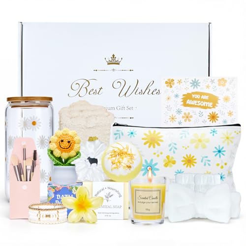 14PCS Gifts for Teen Girls - Gift Basket for Teen Girl, Gifts Trendy Stuff - color: Beige