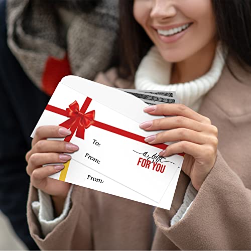 Jetec 150 Pcs Christmas Money Envelopes Cash Gift Card for Birthday Wedding
