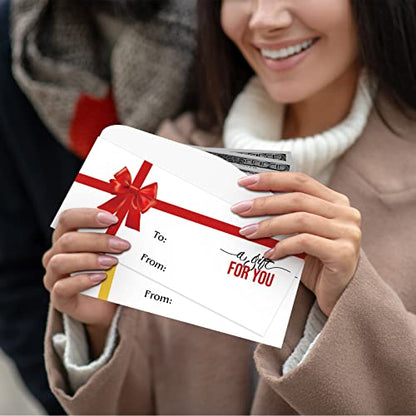Jetec 150 Pcs Christmas Money Envelopes Cash Gift Card for Birthday Wedding