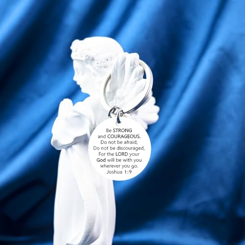 Christian Gifts for Men Women Religious Brave Keychain Gifts