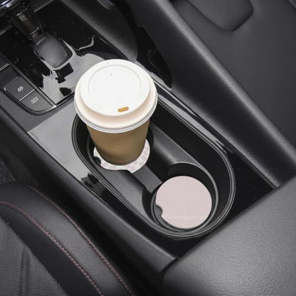 Pink Coquette Car Coasters for Cup Holders, Absorbent Car Coaster for Women - color: Pink Coquette