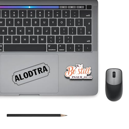 (3pcs) Be Still and Know that I Am God Psalm 46 10 Christian Bible Verse Sticker Vinyl Waterproof Laptop, Size 1.5" x 3" - color: Be Still Psalm 46 10