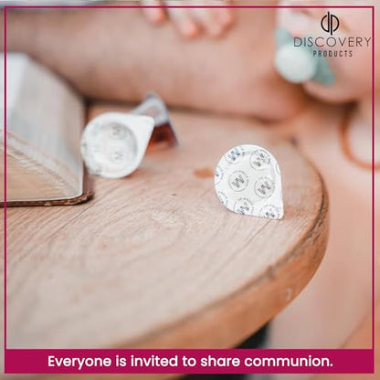 DISCOVERY PRODUCT Prefilled Communion Cups, Juice Only No Wafer, Box of 100 - size: 16.9 Fl Oz