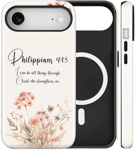 Magnetic for iPhone 17 Air Cute Christian Phone Case, Bible - color: Bible, size: iPhone 17 Air