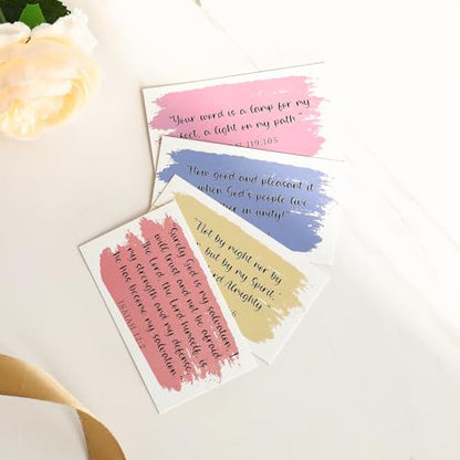 Inspirational Scripture Cards with Bible Verses Christian Affirmation Cards