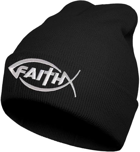 Embroidered Beanie Hat for Men Women - color: 4