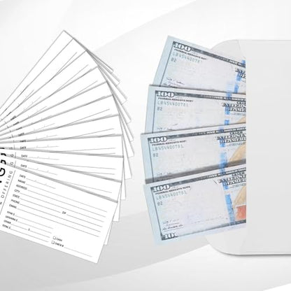 Eaasty 200 Pcs Church Offering Envelopes Bill Size Donation,Giving Style - style: Giving Style