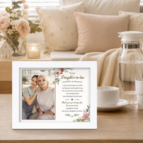 Daughter in Law Gifts - Light Up Picture Frame with Poem - color: Daughter in Law Gifts