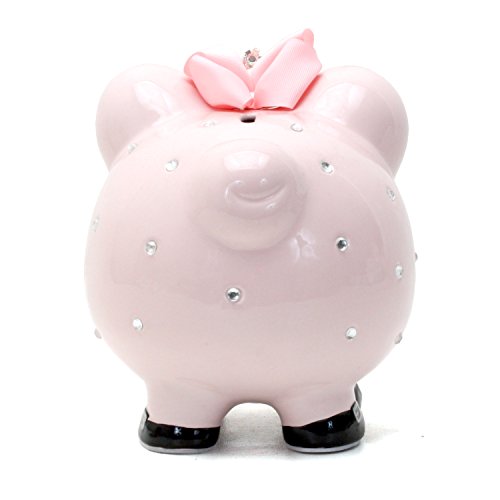 Child to Cherish Ceramic Piggy Bank for Girls, Princess - color: Princess