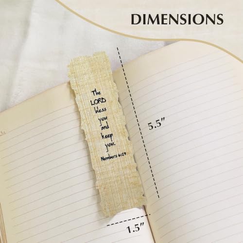 Papyrus Bible Verse Bookmark 3-Pack, “The Lord Bless You & Keep You