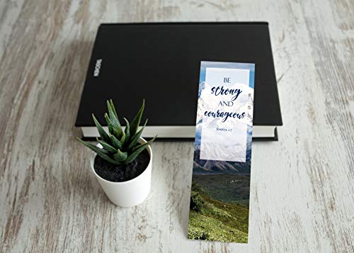 Bible Verse Bookmarks with Full Scripture - Pack of 48