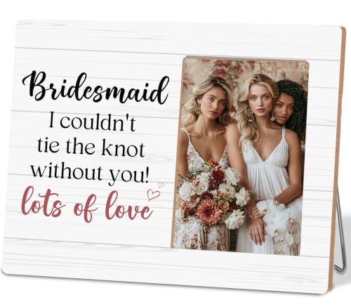 Bridesmaid Picture Frame Gift From Bride - color: bridesmaid
