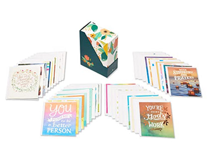 American Greetings 41-Count All-Occasion Religious Card Pack, Assorted Inspirational Designs - color: Deluxe Religious