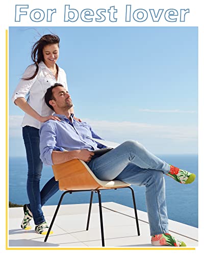 Vabean 36 Funny Men's Socks - color: Nature Pattern