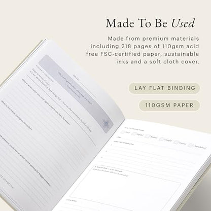 5-Minute Devotional Journal for Women: Daily Christian Scripture Reflections, Guided Prompts & Prayer | Build Faith in Just 5 Minutes a Day | 218 Pages, 110gsm Paper (Cream) - color: Cream