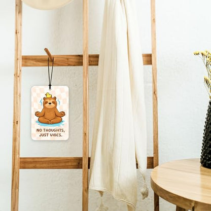 Funny Car Air Freshener 4 Pack,Animal Hanging Air Fresheners with Possum,Cat,Dog & Capybara - color: Animals