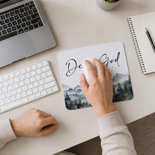 QIYUHOY Christian Inspirational Mouse Pad, 9.5x7.9 Inch - color: dear god thank you