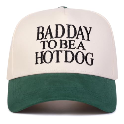 Trendy Embroidered Baseball Cap for Men & Women, Adjustable Snapback Hat for Casual Wear - color: Green Beige 621