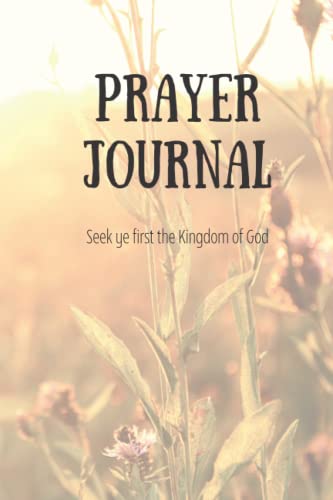 Prayer Journal: Organize Your Prayer Life