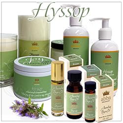 ABBA Oil Hyssop 1/4oz Anointing Prayer Oil in Gift Box - ABBA Jerusalem