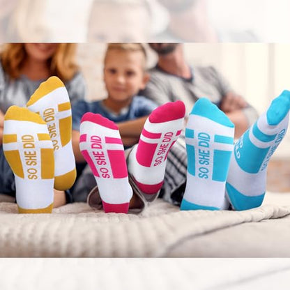 3 Pairs Running Socks Women Low Cut Multicolor
