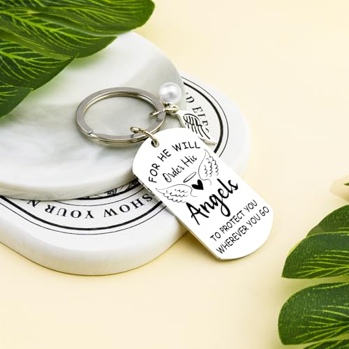 Christian Gifts for Women Men Encouragement Keychain Religious Faith Gift